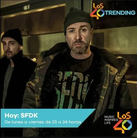 Estrenamos “AÑOS MUERTOS” de SFDK en LOS40 Principales.