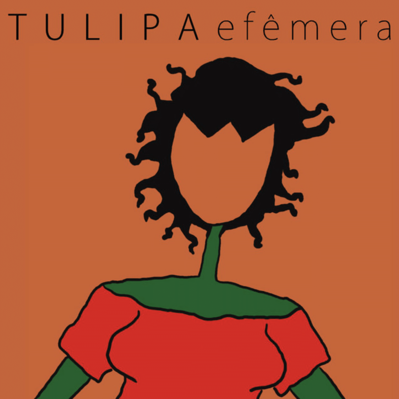 Portada de Efêmera, primer disco de Tulipa Ruiz.
